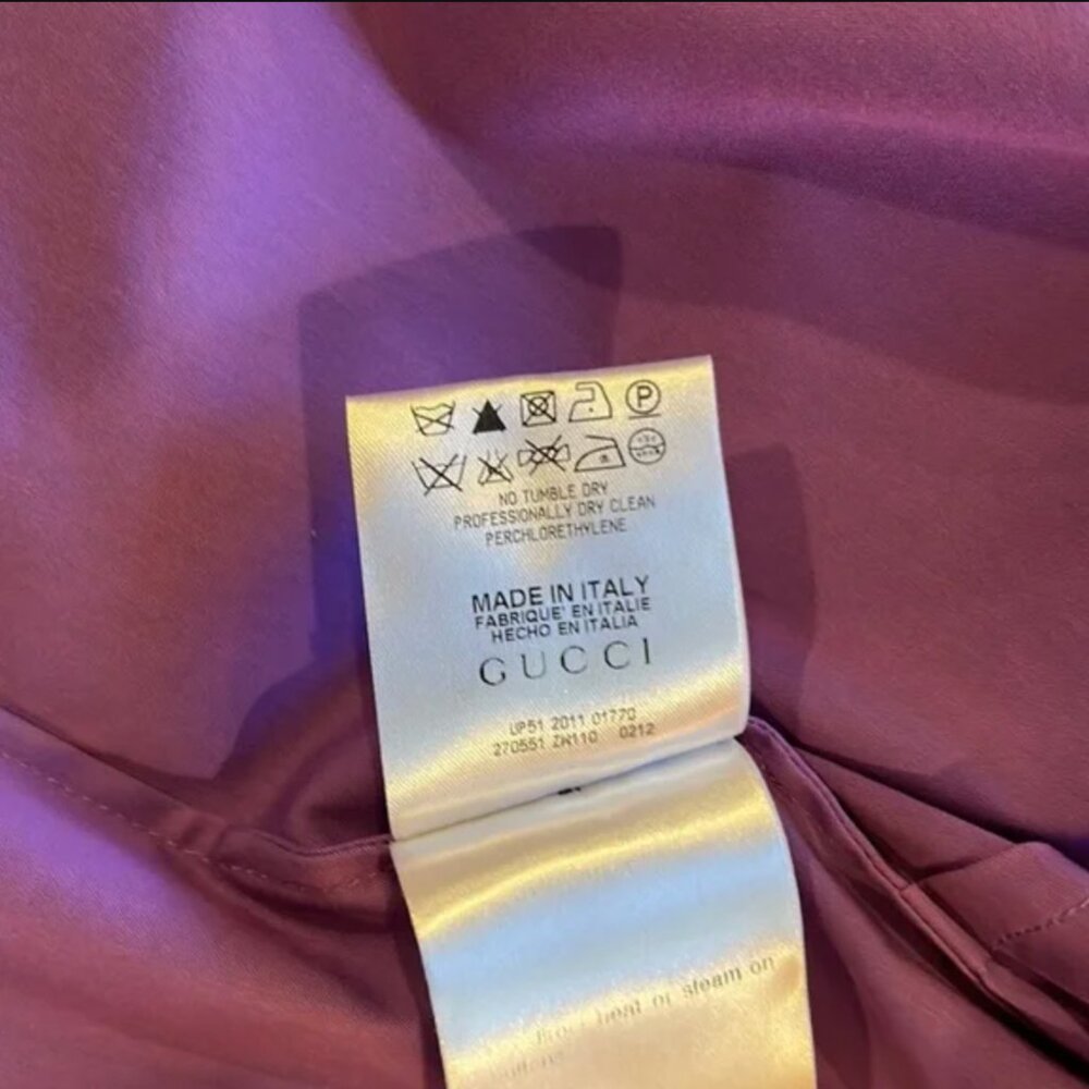 Gucci Button Down Blouse Size 40 - image 7